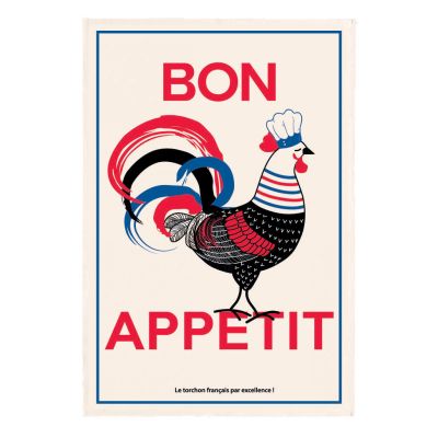 Bon Appetit theedoek Écru 48 X 72