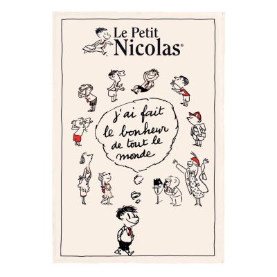 Petit Nicolas Le Bonheur theedoek 48 X 72
