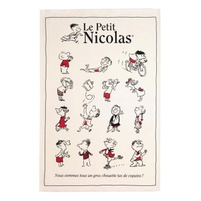 Petit Nicolas Les Copains theedoek 48 X 72